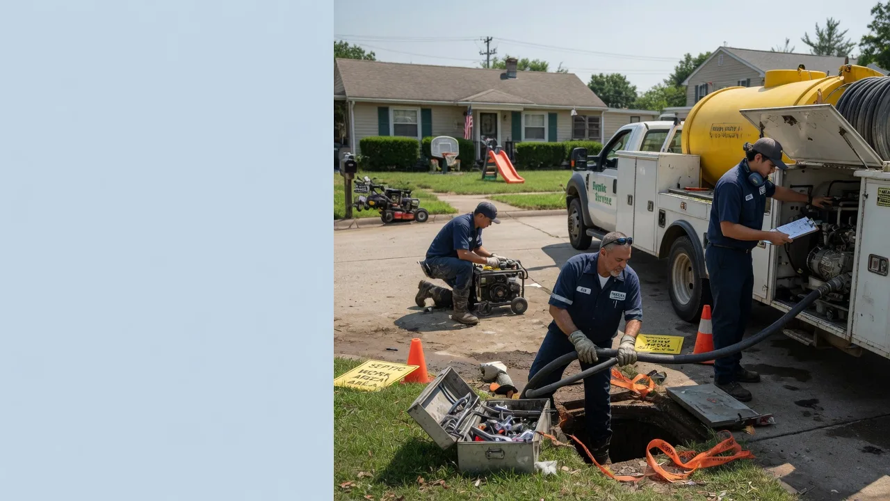 Septic Tank Pumping in Neshanic Station, NJ near me